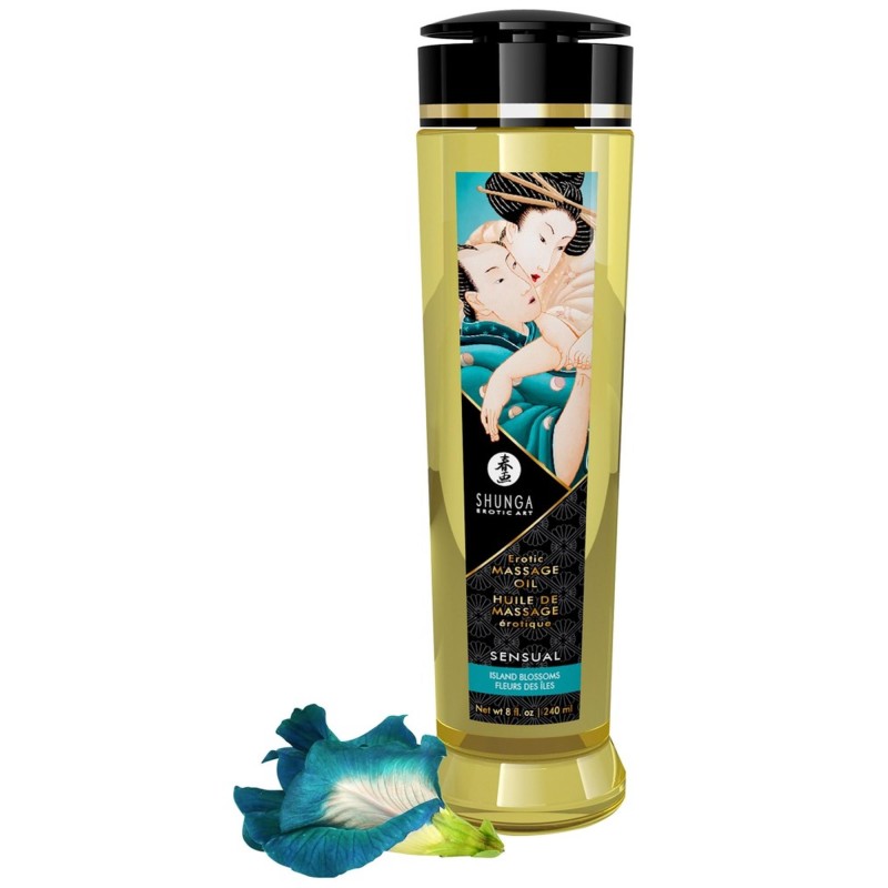 Massage Oil Sensual ISLAND BLOSSOMS